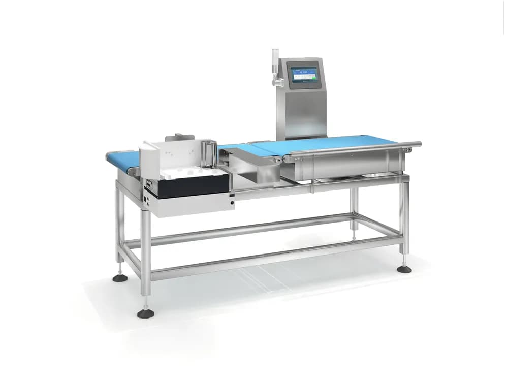 Fully Automatic Weighing, Instant Printing and Side-Labeling Machine for Outer Cartons MQ-MLW8050L30 3