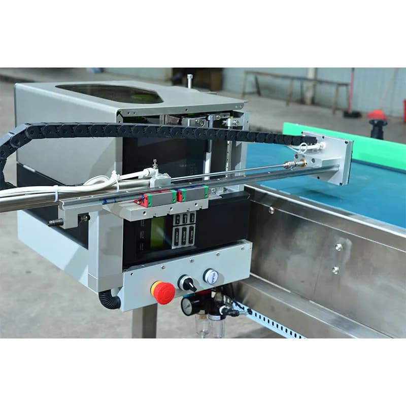 Fully Automatic Weighing, Instant Printing and Side-Labeling Machine for Outer Cartons MQ-MLW8050L30 4