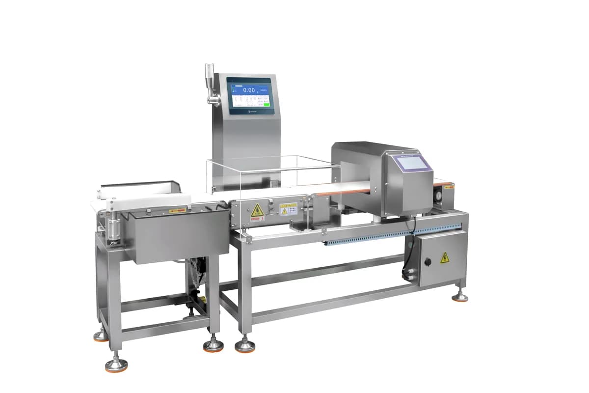 MIQI checkweigher and metal detector combo